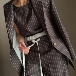 Blazer gessato So Allure