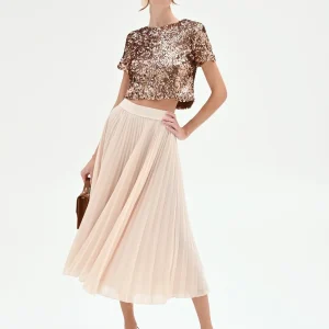 Gonna Midi Plissettata