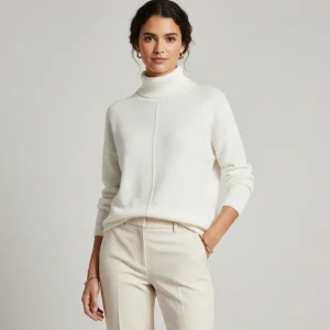 Maglia Collo Alto Micropaillettes