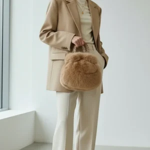 Borsa Eco pelliccia Sacco