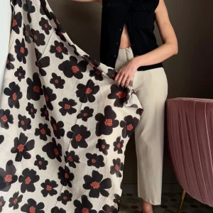 Sciarpa in cotone e seta Alessia Santi