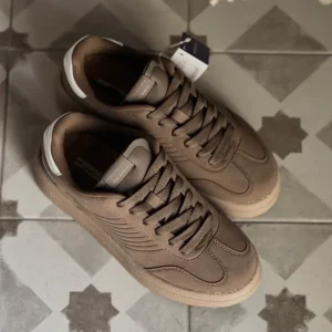 Sneakers Fessura con platform taupe