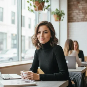 Maglia Collo Alto Costina