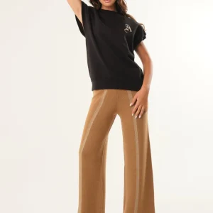 Pantalone con bande laterali