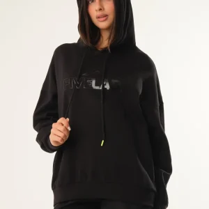 Felpa con stampa grande