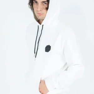 Felpa con logo camelia 3D