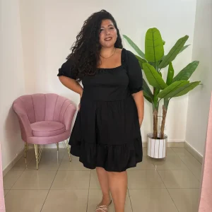 Abito Cotone Baby Black