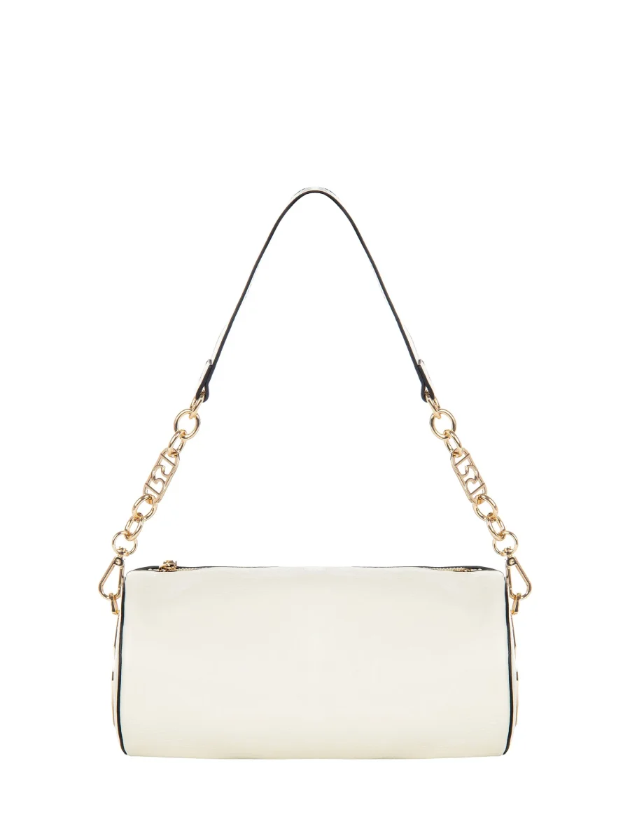 Borsa Cilindro Effetto Invecchiato con Tracolle Intercambiabili - immagine 4