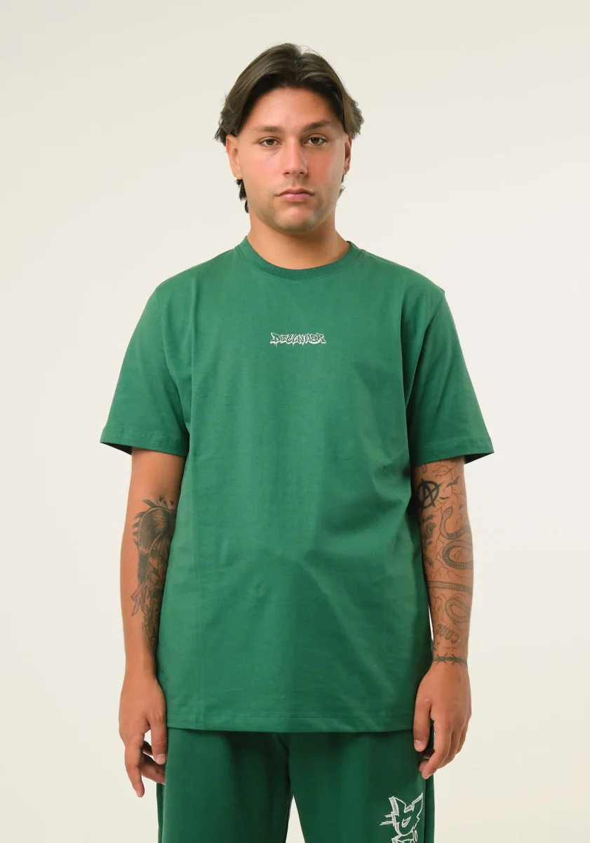 T-shirt con stampa frontale - immagine 5