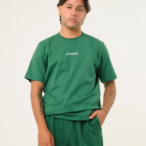 T-shirt con stampa frontale