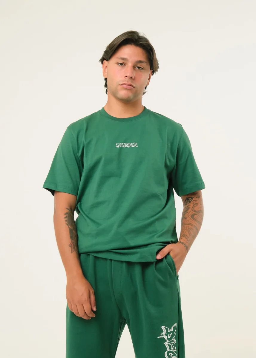 T-shirt con stampa frontale