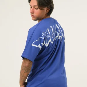 T-shirt con stampa spray