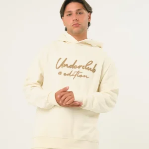 Felpa con logo ricamato