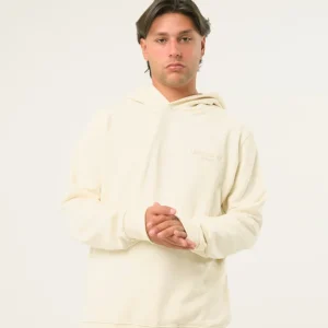 Felpa con patch su cappuccio