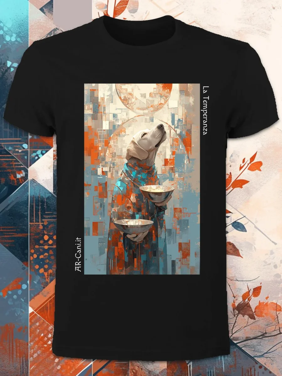 AR-Cani - T-shirt UNISEX - La Temperanza - immagine 6