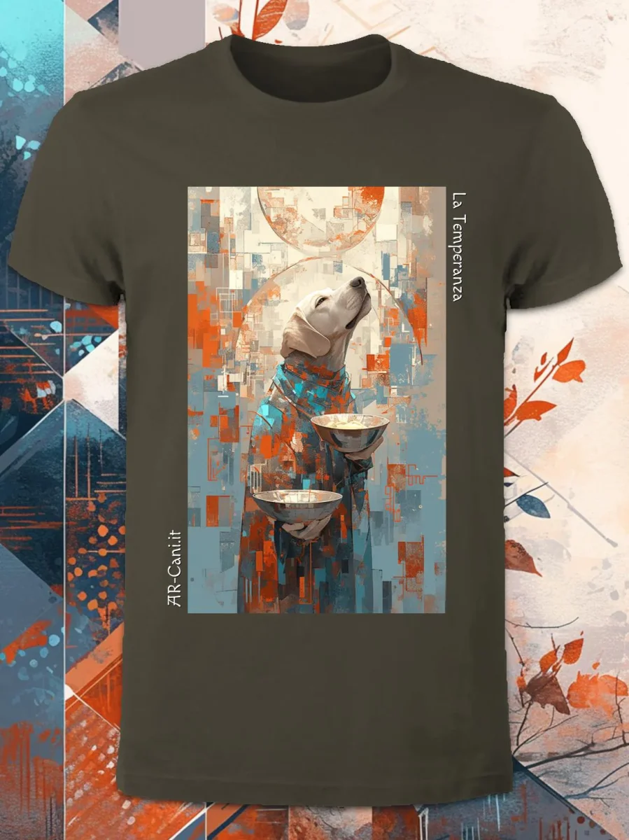 AR-Cani - T-shirt UNISEX - La Temperanza - immagine 2