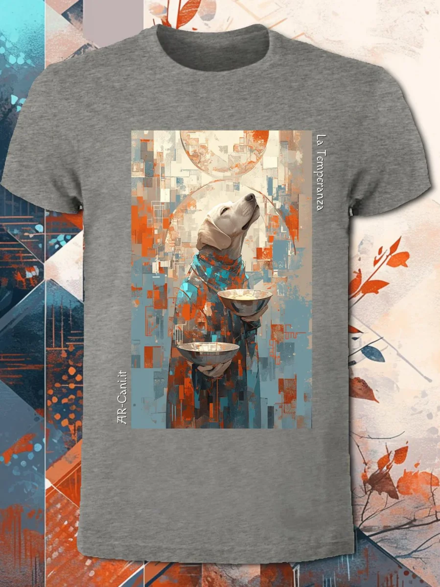 AR-Cani - T-shirt UNISEX - La Temperanza - immagine 4