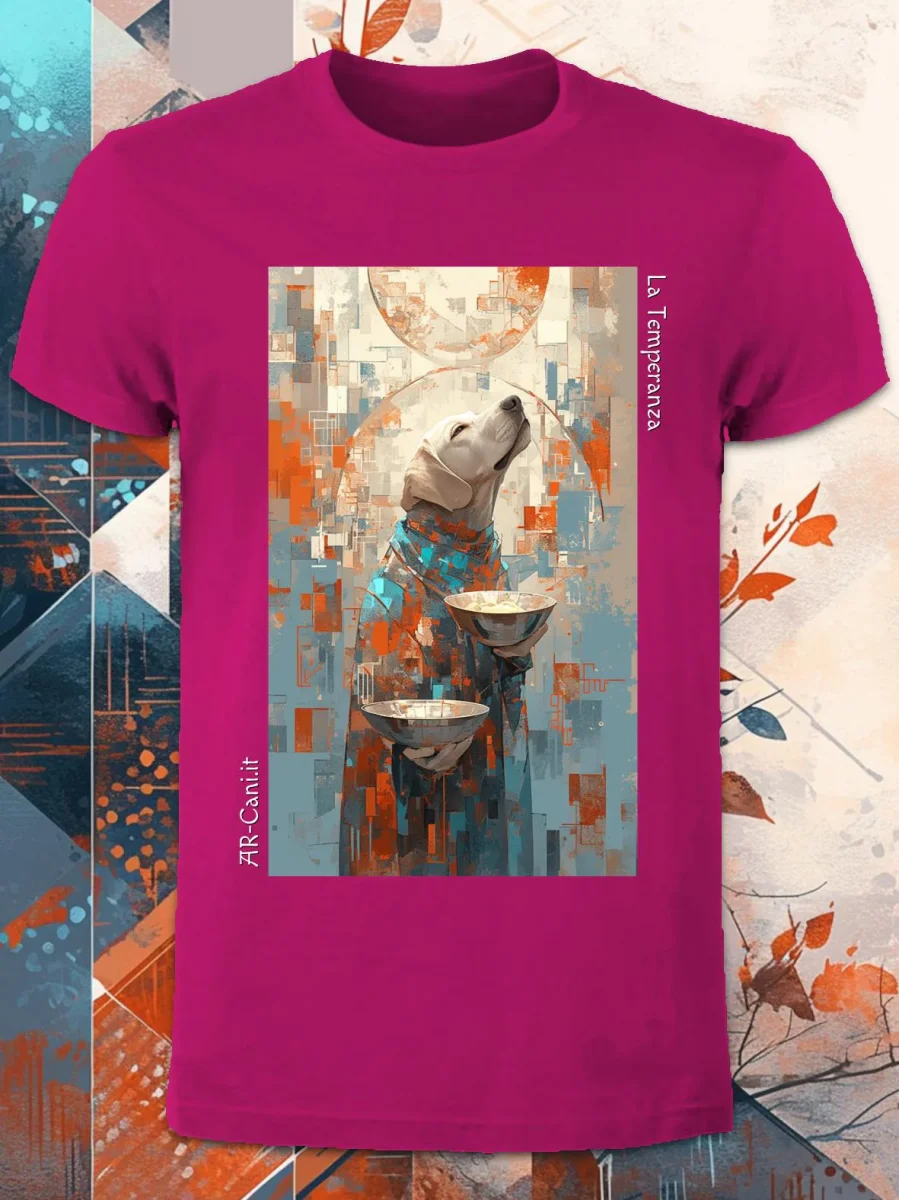 AR-Cani - T-shirt UNISEX - La Temperanza - immagine 5