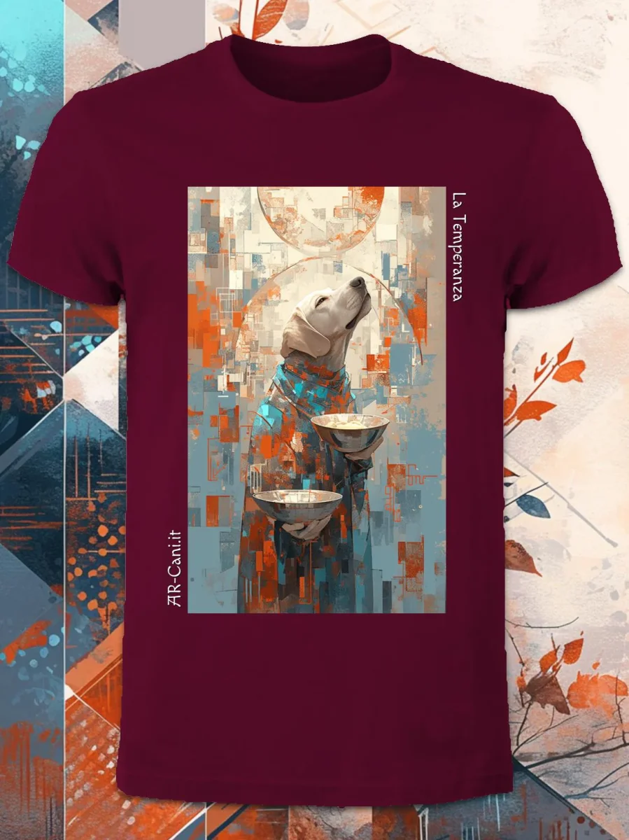 AR-Cani - T-shirt UNISEX - La Temperanza - immagine 8