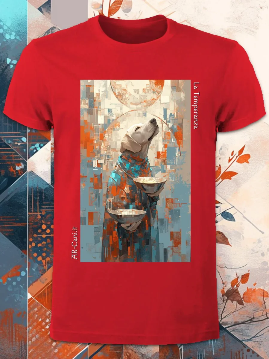 AR-Cani - T-shirt UNISEX - La Temperanza - immagine 9