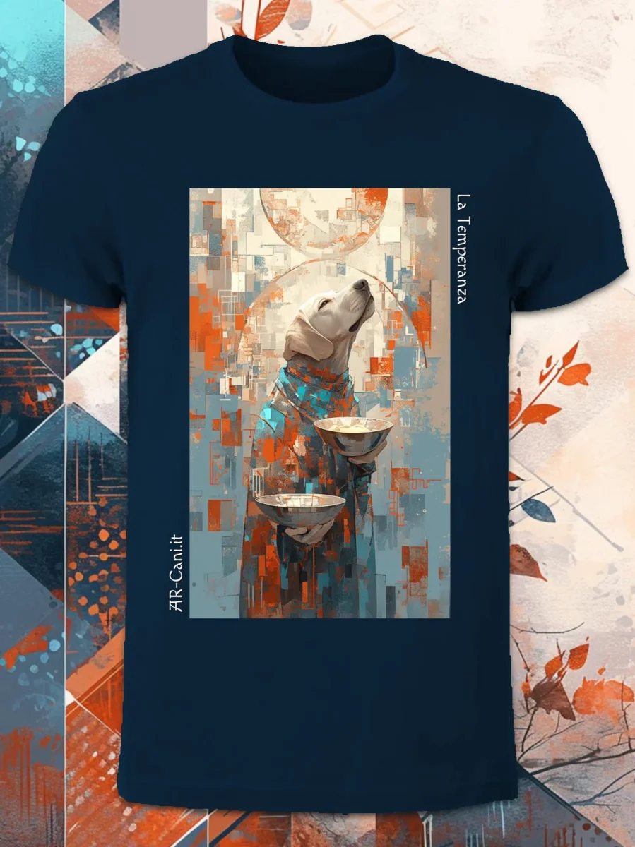 AR-Cani - T-shirt UNISEX - La Temperanza - immagine 3