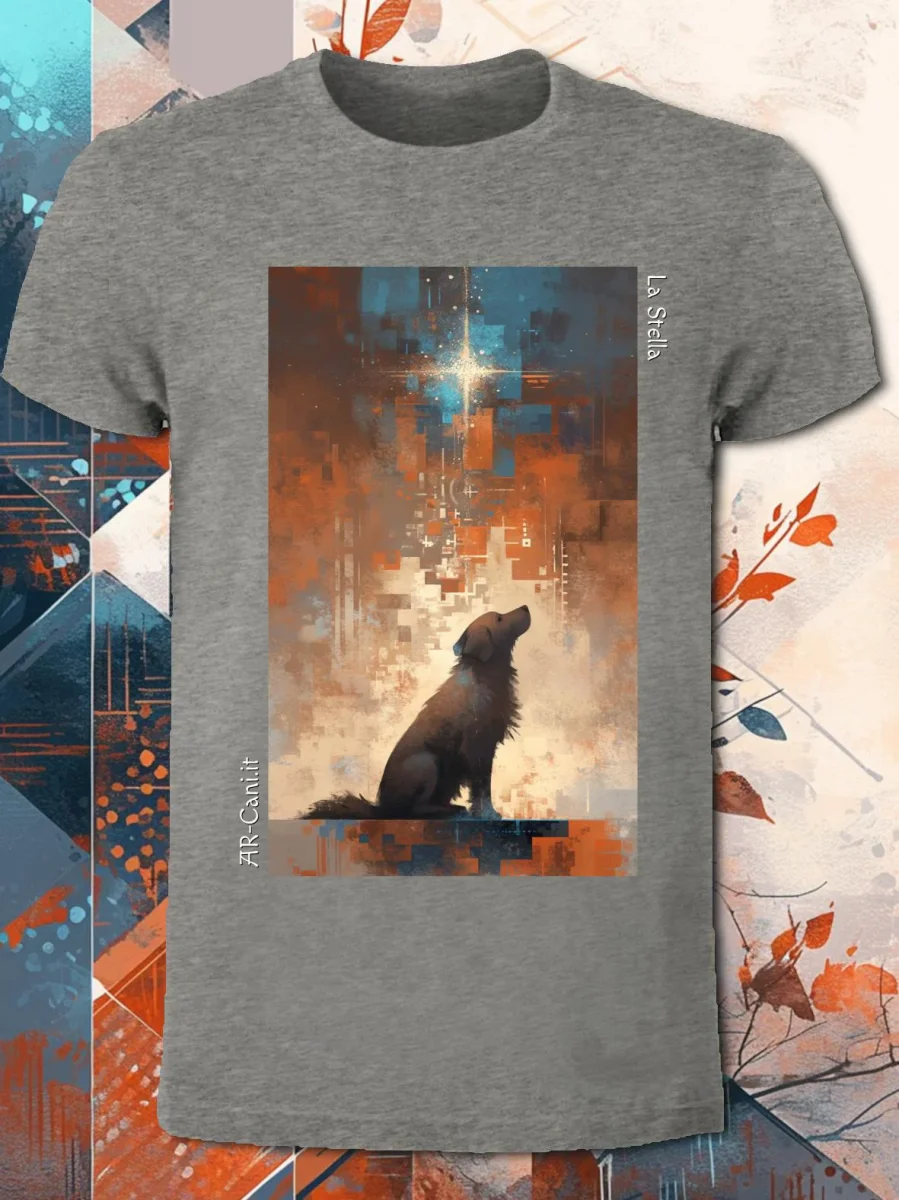 AR-Cani - T-shirt UNISEX - La Stella - immagine 6