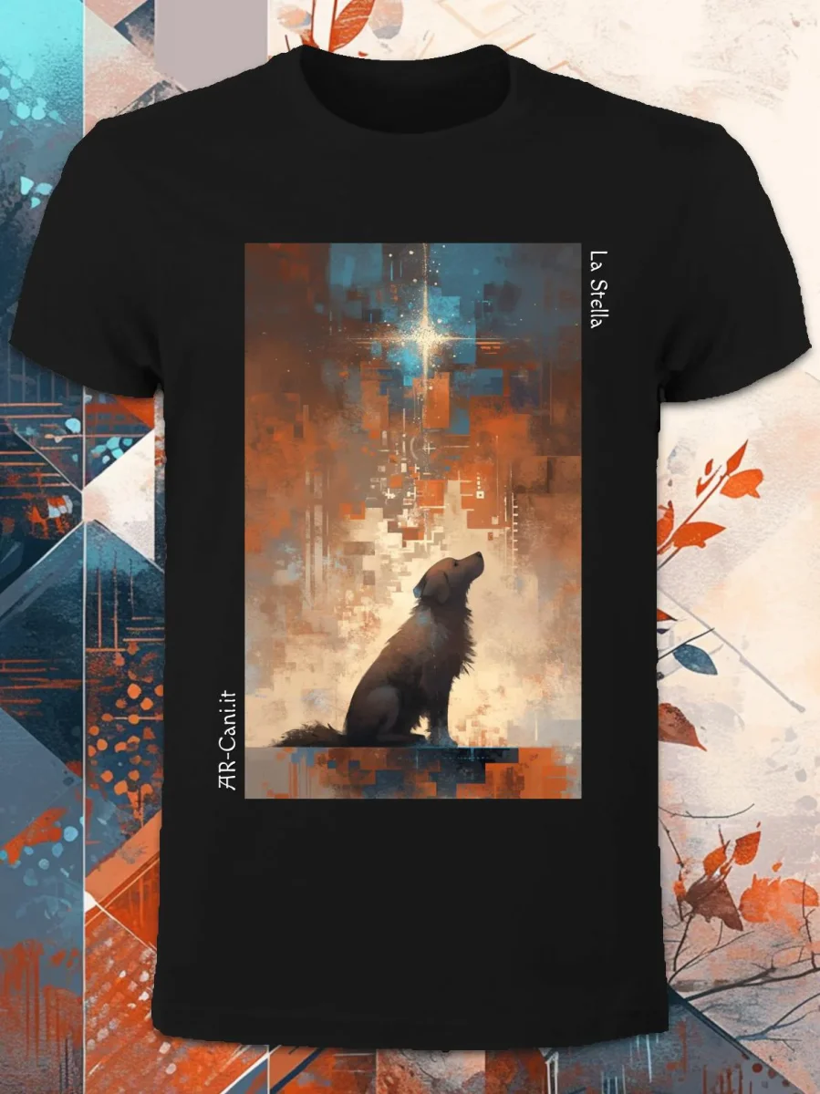 AR-Cani - T-shirt UNISEX - La Stella - immagine 2