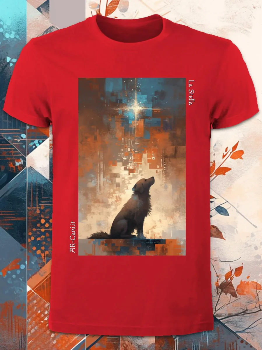 AR-Cani - T-shirt UNISEX - La Stella - immagine 4