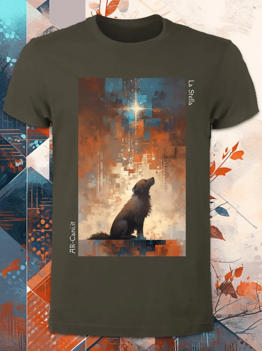 AR-Cani - T-shirt UNISEX - La Stella - immagine 7