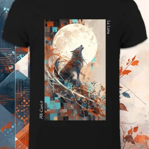 AR-Cani - T-shirt UNISEX - La Luna
