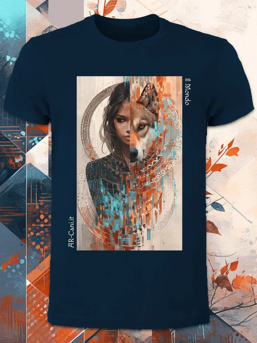 AR-Cani - T-shirt UNISEX - Il Mondo - immagine 9