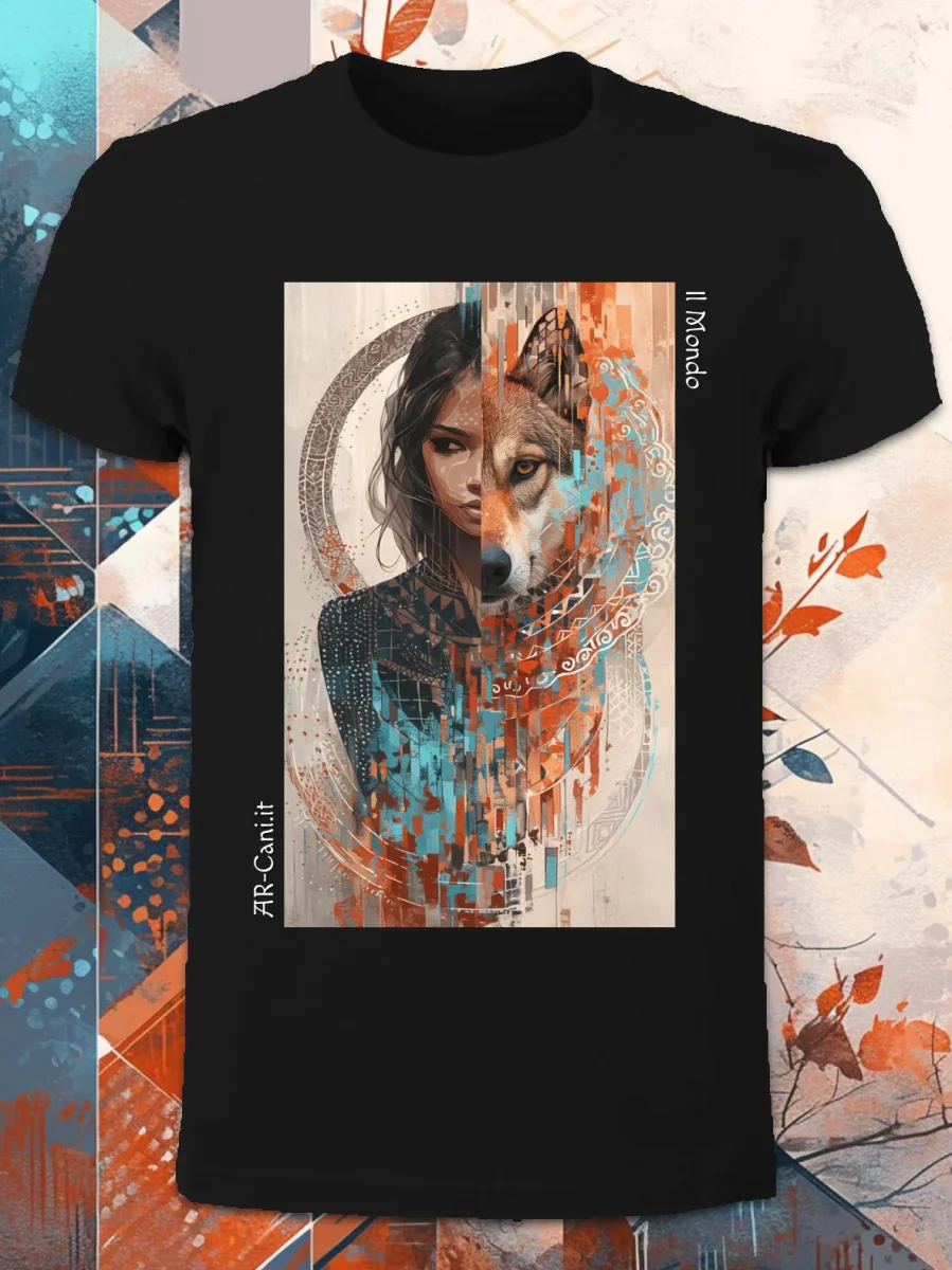 AR-Cani - T-shirt UNISEX - Il Mondo - immagine 2