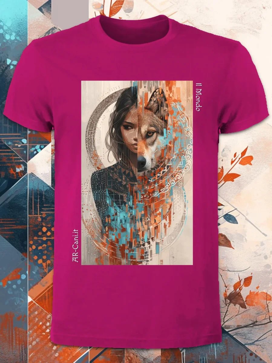 AR-Cani - T-shirt UNISEX - Il Mondo - immagine 6