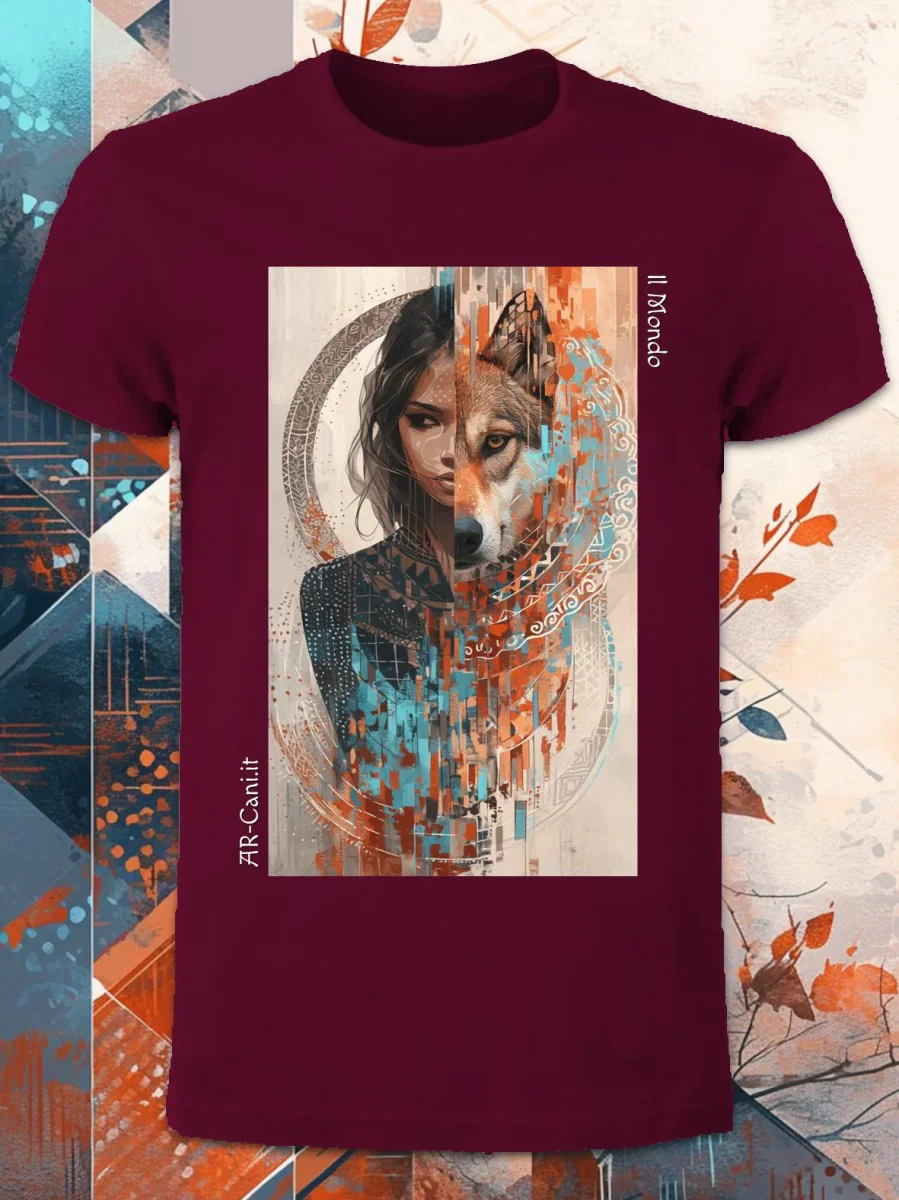 AR-Cani - T-shirt UNISEX - Il Mondo - immagine 5