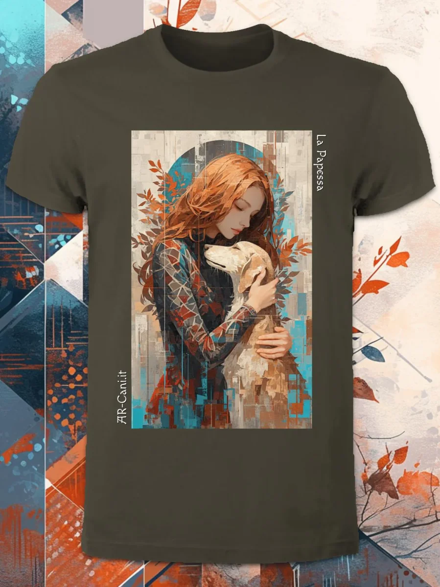 AR-Cani - T-shirt UNISEX - La Papessa - immagine 4