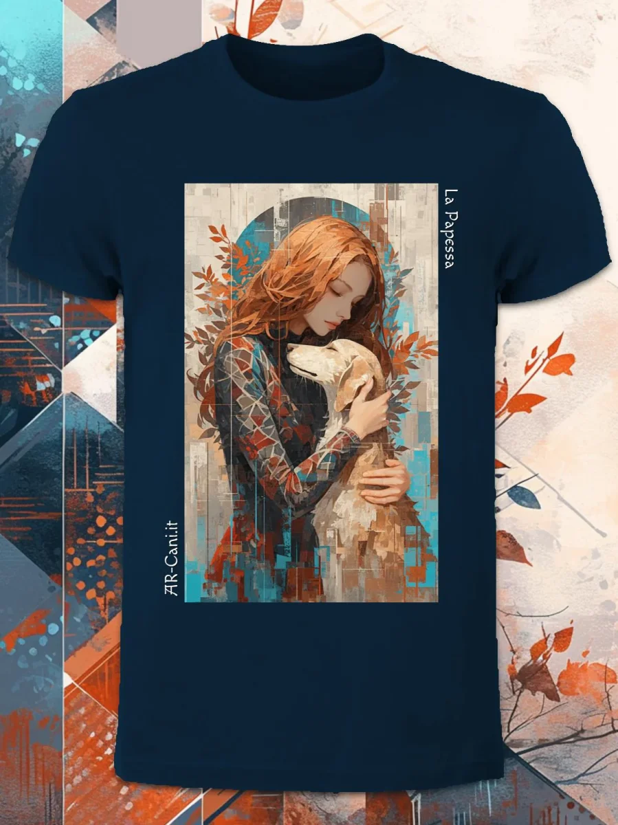 AR-Cani - T-shirt UNISEX - La Papessa - immagine 5