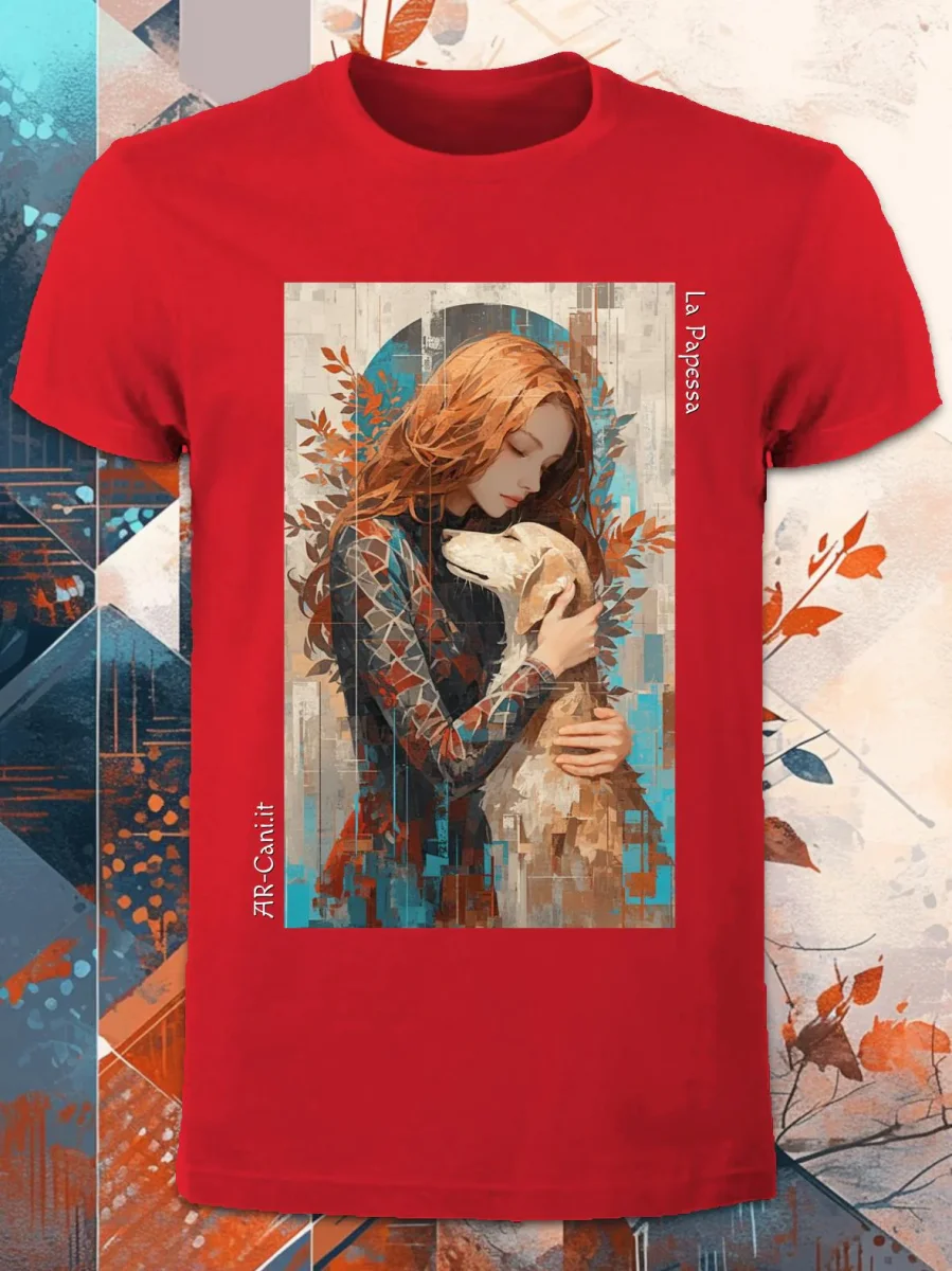 AR-Cani - T-shirt UNISEX - La Papessa - immagine 7