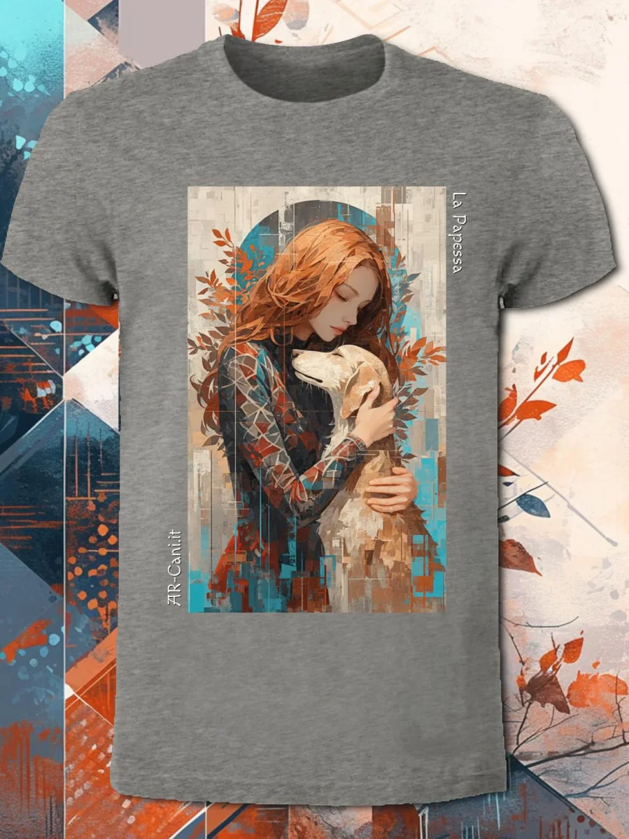 AR-Cani - T-shirt UNISEX - La Papessa - immagine 2