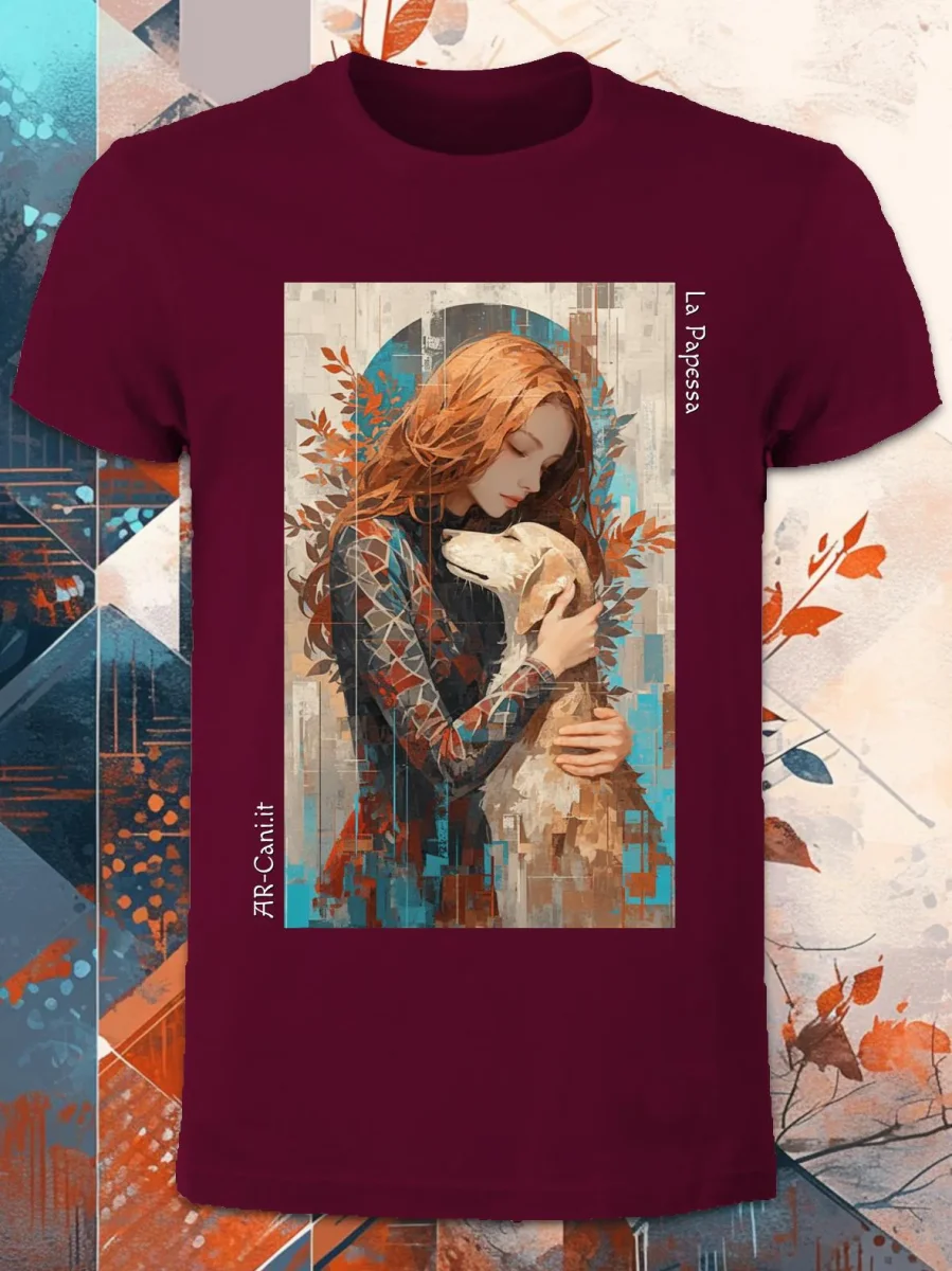 AR-Cani - T-shirt UNISEX - La Papessa - immagine 8
