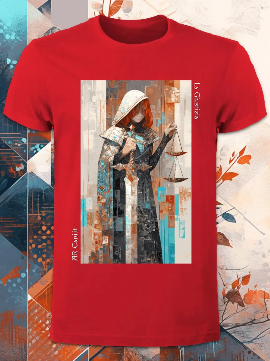 AR-Cani - T-shirt UNISEX - la Giustizia - immagine 6