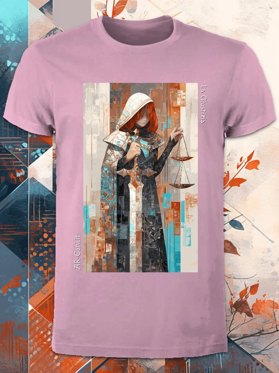 AR-Cani - T-shirt UNISEX - la Giustizia - immagine 3
