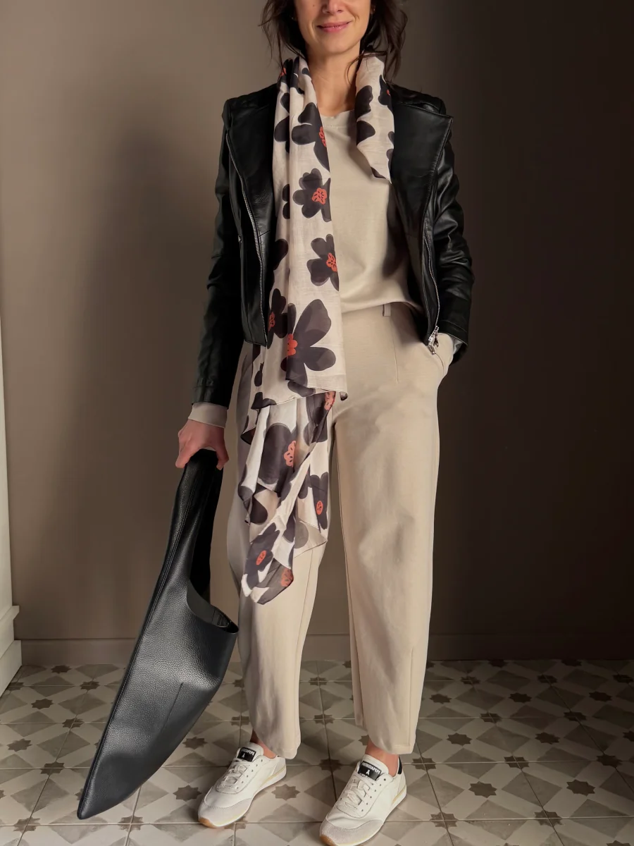 Sciarpa in cotone e seta Alessia Santi - immagine 9