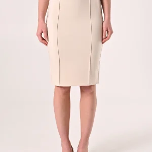 Gonna con Fibbia in Tessuto Tecnico