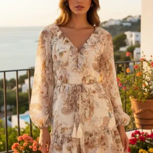 Abito stampa Paisley