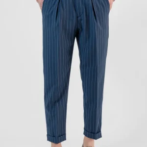 Pantalone Biforcato Gessato Royal Forte dei Marmi