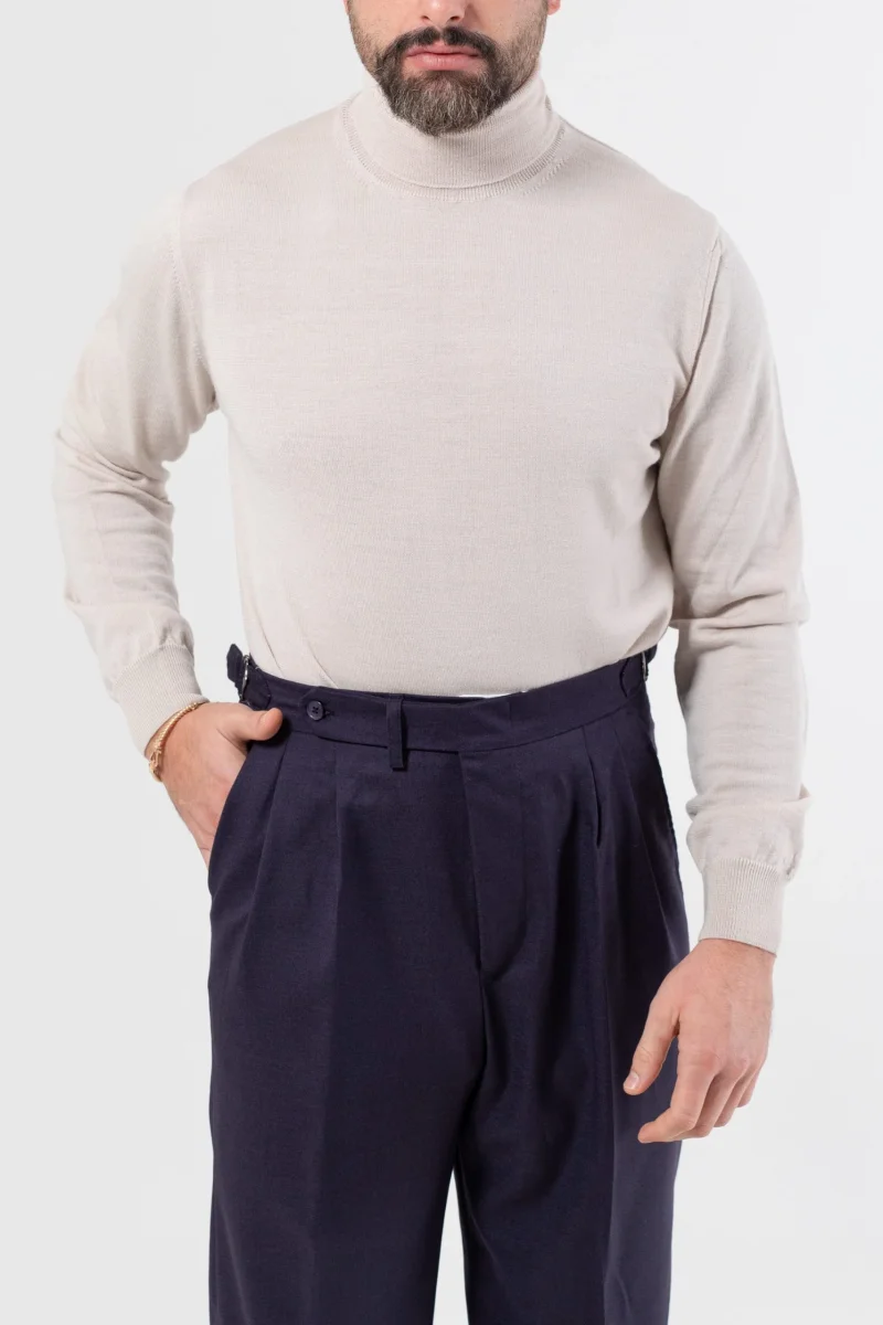 Dolcevita 100% Lana Merinos Champagne - immagine 2