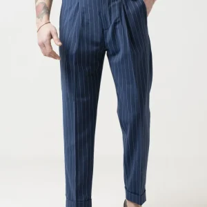 Pantalone con Bustino Tondo Gessato Royal Forte dei Marmi