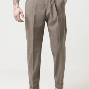 Pantalone con Bustino Tondo Tortora Taormina