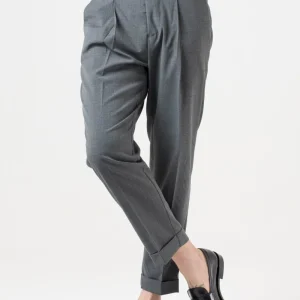 Pantalone Biforcato Piombo Copenaghen
