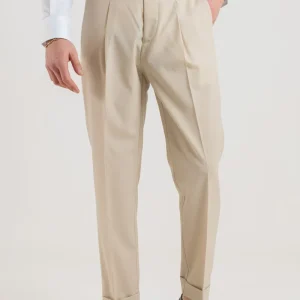 Pantalone con Bustino Tondo Vaniglia Havana